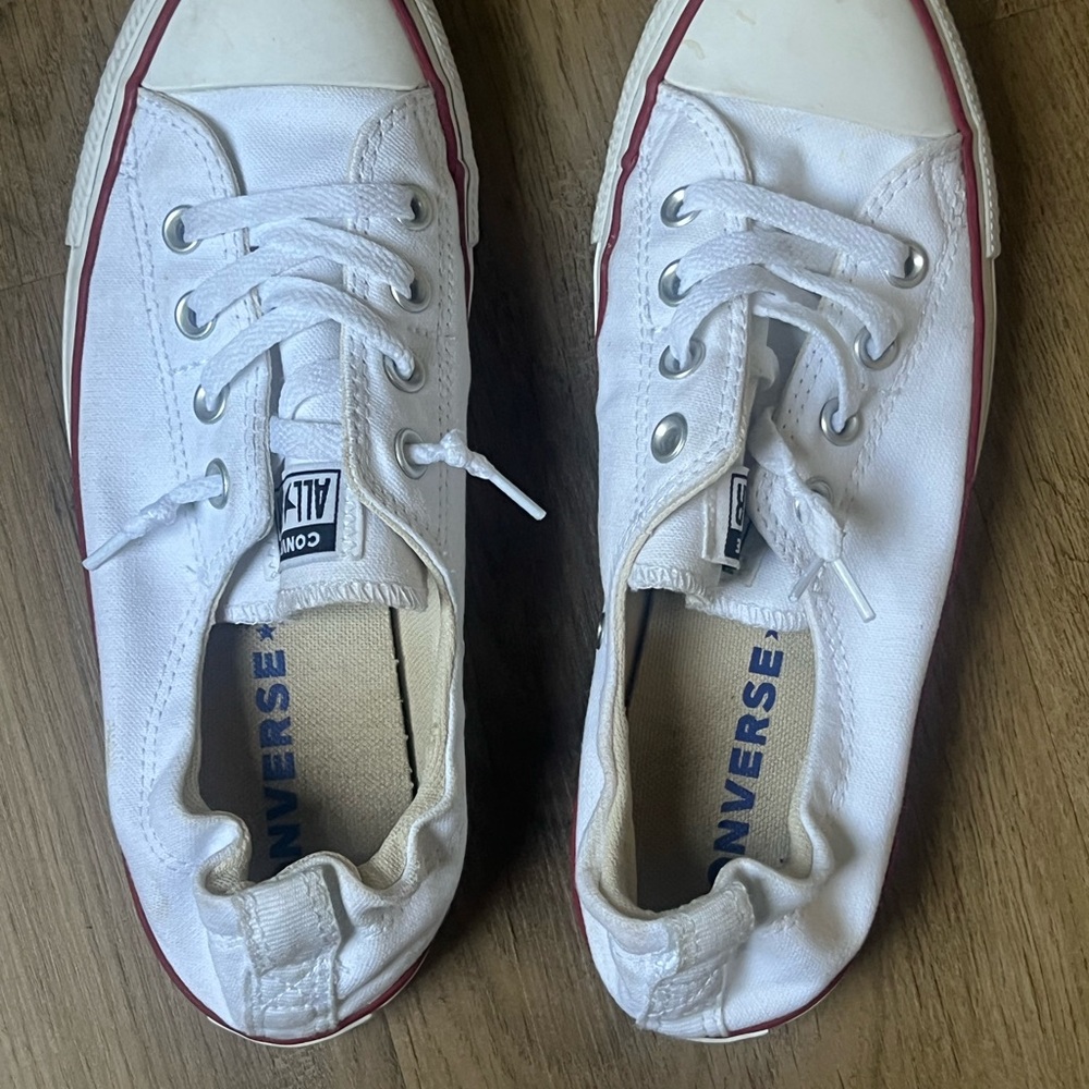 Converse White Shoreline Sneakers